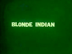 blonde indian
