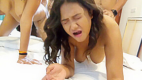 Two chicks Fucked In Front Of Their Stepfather